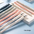 Kawaii Erasable Pens Set Back To School Supplies 0.38 mm Gel Pen For Writing Office Accessories Cute Korean Stationery. 