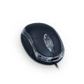 High Quality USB 2.0 3D LED Optical Wheel Wired Mouse for PC/Laptop/Notebook, specifically identified as the LJ-M009 model. .