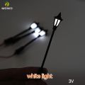 5pcs Layout Lamppost Model Lamp Railway Train Scenery Table War Game DIY Model Lamp 3V Lights Miniature. 
