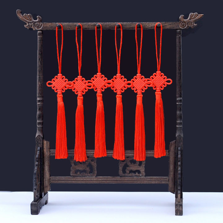 5pcs%2024cm%20New%20Acrylic%20Plastic%20Chinese%20Tassel%20Small%20Big%20Red%20Festive%20Tassel%20Spring%20Festival%20Decoration%20Chinese%20Knot%20Car%20Hitch%20-%20Image%204