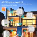 16A works with Tuya Smart WiFi Switch DIY Switches Mini Smart Breaker Smart Life Control Support Alexa  Alice. 
