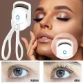 Portable Electric Eyelash Curler Heated Combs Eye Lash Longlasting Eyelashes Curl Thermal Eyelash Curler Makeup Accessories. 