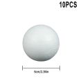 10pcs Solid Foam Ball Polystyrene Balls 50mm-100mm Round DIY Accessory Handmade For Party Celebration Christmas Decoration.