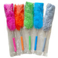 2.5m Long Handle Room Cleaning Dust Brush Detachable Feather Dusters Clean Duster Box Window Grey Hand Sustainable Stretchable. 