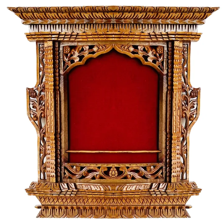 Wooden%20Kumari%20Jhyal%20Handmade%20Photo%20Frame%2018.5"*18"%20by%20-%20Image%202