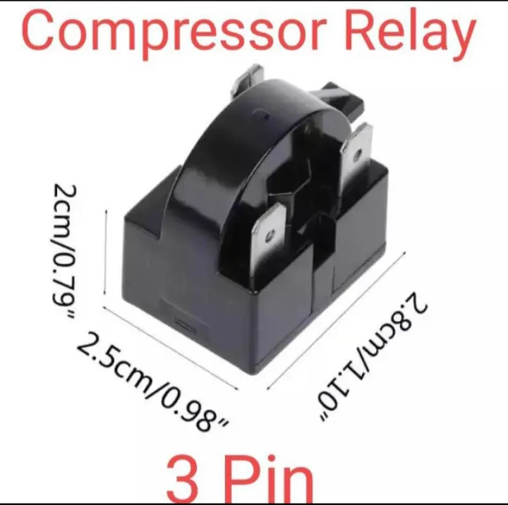 Dawlance%20Fridge%20and%20Deep%20Freezer%203%20Pin%20Relay%20with%20Electronic%20Overload%20-%203%20Pin%20Ptc%20Relay%20Fridge%20Refrigerator%20Deep%20Freezer%20Compressor%20Electronic%20Relay%20Gutka%20Relay%20and%20Electronic%20overload%20protector-%203%20pin%20Relay%20with%20Overload%20-%20Image%202