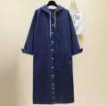 Unique and trendy denim coat for girls. 