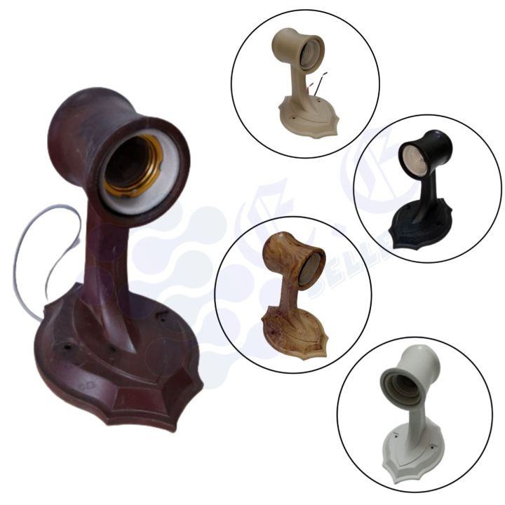 Bulb Holder L Shape , Wall Fancy Holder E 27 / Thread