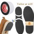 For Shoes Sneakers Patch Strong Self Adhesive Cuttable Grid Pattern Anti-slip Shoe Soles Stickers Anti Wear Silent Stickers Tape. 