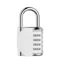 ORIA Combination Padlock 1PCS Password Locks 4 Digit Waterproof Outdoor Lock For Door Suitcase Bag Package Cabinet Locker Window. 
