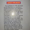 A Text-Book of Higher English Grammar Composition & Translation By P.K. De Sarker. 