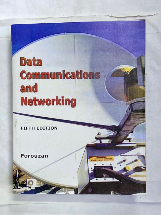 DATA COMMUNICATIONS AND NETWORKING 5th EDITION BY FOROUZAN