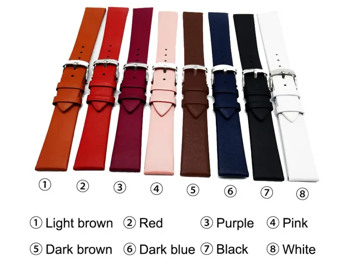 Calf%20Leather%20Watch%20Strap%2012mm%2014mm%2016mm%2018mm%2020mm%2022mm%20Genuine%20Leather%20Watch%20Band%20with%20Silver%20Pin%20Buckle%20-%20Image%203