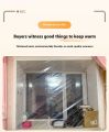 Winter warm curtain sealed window windproof bedroom thickened warm curtain insulation film anti-freezing and cold windproof devi. 