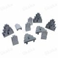 10PCS Mountains Hills MOC Building Blocks Toys Compatible City Accessories Model Blocks DIY Toy Parts for Kids Boys . 