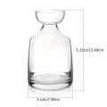 Two-piece Avocado Seed Starter Vase - Grow Your Own Avocado Tree Unique Glass Planting Pot for Gardening Lovers Start Your Green.