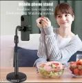Tiktok, sketch and Art drawing, and YouTube videos creator Compatible Compact Lightweight Mobile Smart Phone Tripod Stand - Black. 
