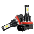2pcs H8 H9 H1 H3 Led H11 9005 HB3 9006 HB4 Car CSP LED Fog Headlight Bulbs 6000K White Auto Fog Lamp Day Running Light. 