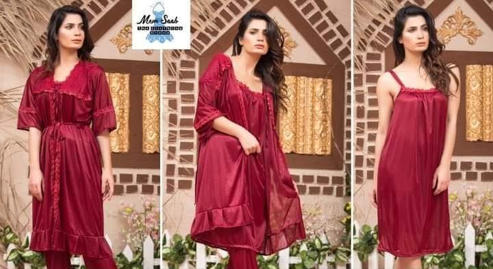 Luxury%20Nighty%20Set%203%20Piece%20For%20Women%20honeymoon%20night%20dress,%20Romantic%20Night%20Dress%20/%20Hot%20Bridal%20Night%20Suit%20,3%20piece%20nighty%20set(GOWN%20+%20Inner%20Dress%20+%20Trouser)%20-Black%20-%20Image%204