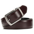 Men's Leather Belt Reversible Buckle Luxury Brand Male Waist Cowskin Belts For Jeans Rotated Designer Accessories High Quality. 