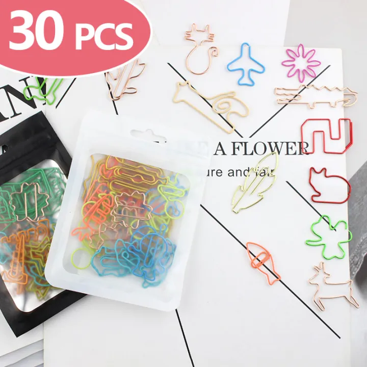 30%20PCS%20Kawaii%20Paper%20Clips%20Bookmark%20Stationery%20Scrapbook%20gadget%20School%20supplies%20Office%20cute%20desk%20orgainzer%20accessories%20-%20Image%203