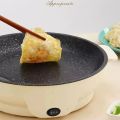 Portable Dual-Speed Temperature Controlled Electric Oven Round Maifan Stone Fried Grill Tray Multi-Function Electric Baking Tray. 