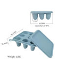 1PC Baby Freezer Cube Trays with Cover BPA Free Silicone Feeding Box for Breast Milk Ice Cubes Food Vegetable Purees. 