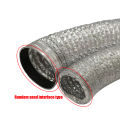 Scalable Aluminum Foil Ventilation Pipe 50/60/76/80/90mm Encrypted Smoke Tube Kitchen Exhaust Fan Hose for Parking Heater Outlet.