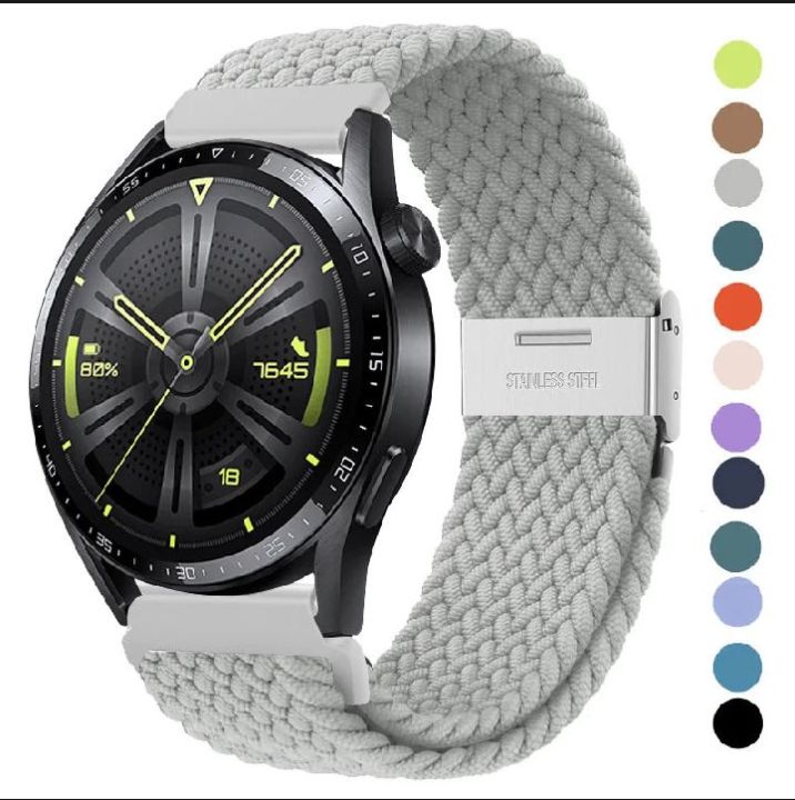 20mm%20Sports%20Nylon%20Straps%20For%20SAMSUNG%20GALAXY%20Watch%205/6/Pro/4/4%20Classic/3/46mm/42mm/40mm/44mm%20Straps%20Active%202Gear%20S3%2022mmStraps%20-%20Image%207