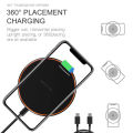 30W Fast Wireless Charger Compatible with iPhone 17‑12 Pro Max,  S25‑S20, ,  & Google Pixel. 