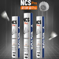New Original 1 tube 12 pcs NCS Pro Ball endurance, flight stability, NCS PRO artificial badminton ball. 