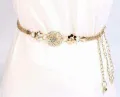 Women Belt Gold. 