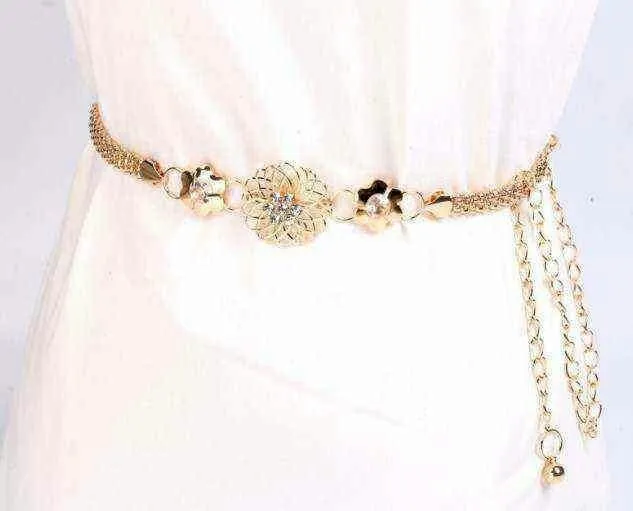 Women Belt Gold