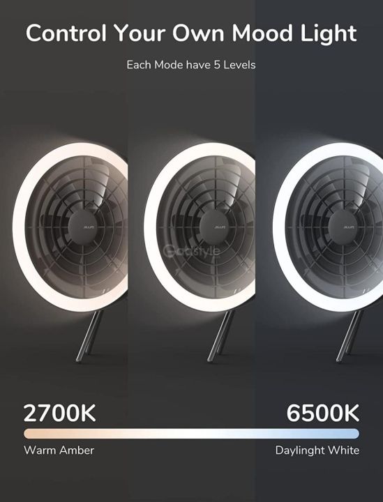JISULIFE%20FA17%20Rechargeable%20Fan(Original)%20With%20LED%20Light%20And%20Table%20Tripod(long%20tripod%20Not%20included)(2%20years%20replacement%20warranty)%20-%20Image%204