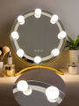 Smart LED Makeup Mirror Light USB Charging Vanity Mirror Lights Dimmable Wall Lamp for Bathroom Dressing Table Hot Sale 2026 lightify. 