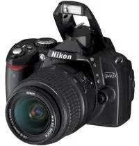 Nikon D40 with DX 18-55 mm kit lens