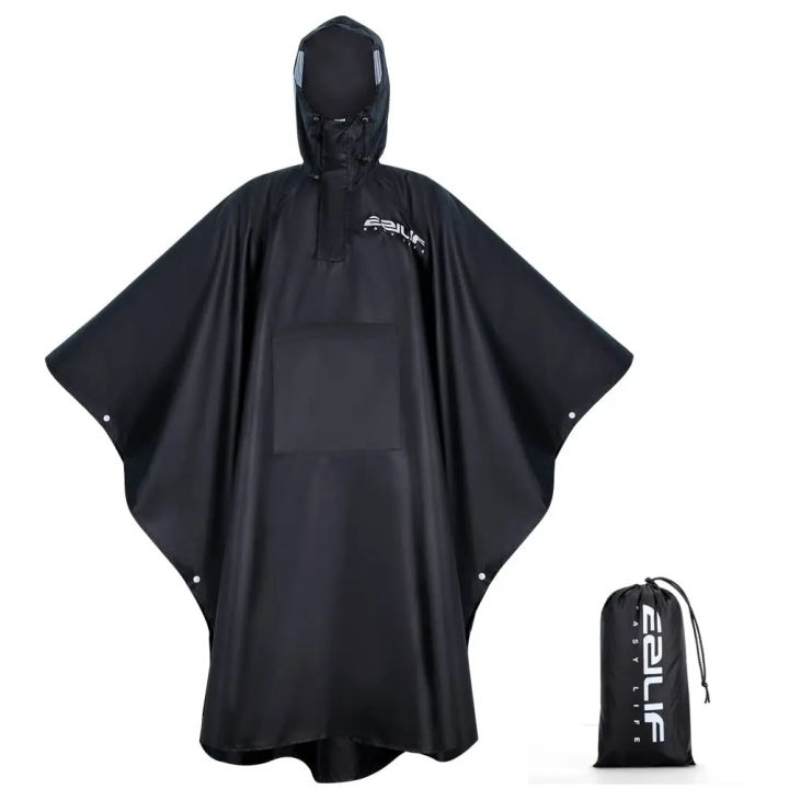 Waterproof%20Rain%20Poncho%20Lightweight%20Hooded%20Rain%20Coat%20Picnic%20Mat%20Blanket%20Sun%20Shelter%20for%20Outdoor%20Camping%20Hiking%20Cycling%20Climbing%20-%20Image%207