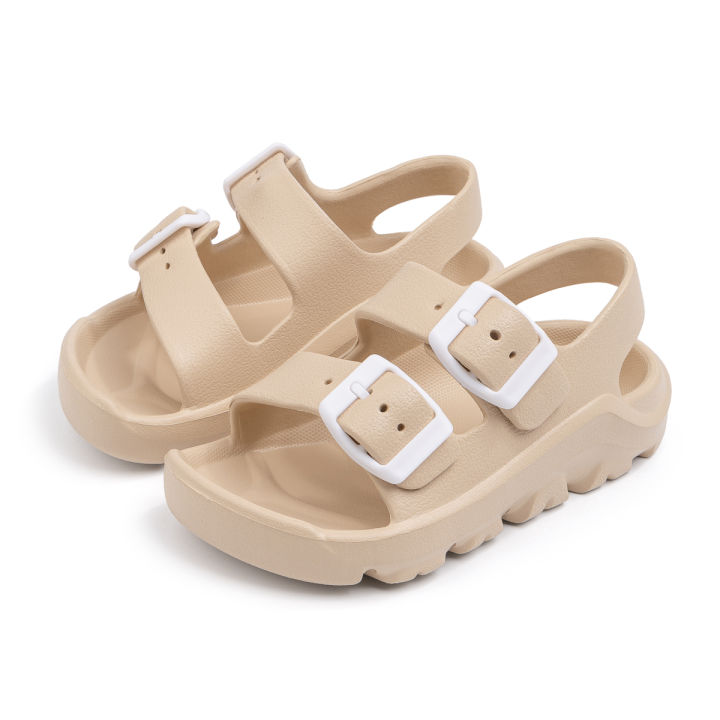 Boys%20&%20Girls%20Double%20Buckle%20EVA%20Sandals%20Toddler%20Kids%20Adjustable%20Back%20Strap%20Thick%20Sole%20Summer%20Beach%20Shoes%20-%20Image%207