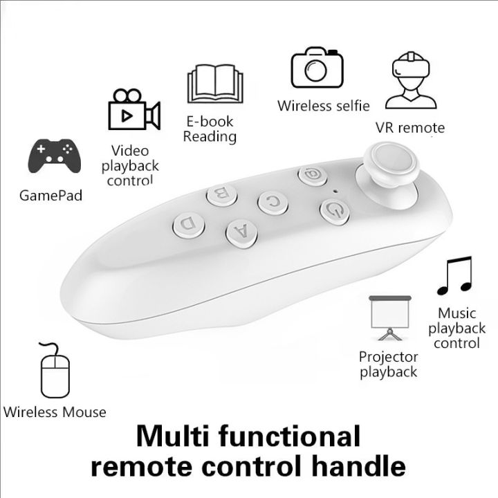 Wireless Remote Control For Android Mobile Phone VR Glasses Smartphone Game Remote E Book Page Turning Lever Gamepad Accessories