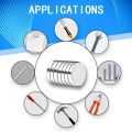 15pcs 12X2mm Circular Super Strong NdFeB Magnet for Education. 