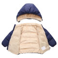 Winter Baby Kids Fleece Jacket For Children Cartoon Coats Autumn Boys Warm Hooded Down Jackets Girls Plush Warm Outerwear.