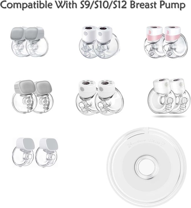 BornBL%20Breast%20Flange%20(2-Pack),%20Replacement%20Accessories%20for%20Wearable%20Breast%20Pump%20S9/S10/S12%20Pro,%20Food-grade%20Silicone%20Shield%20Funel%20-%20Image%203
