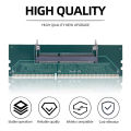 DDR3 DDR4 to SO-DIMM Adapter Connectors Laptop RAM Memory DDR3/4/5 Sodimm to Dimm Riser 240pin 288pin DIMM Card for Desktop. 