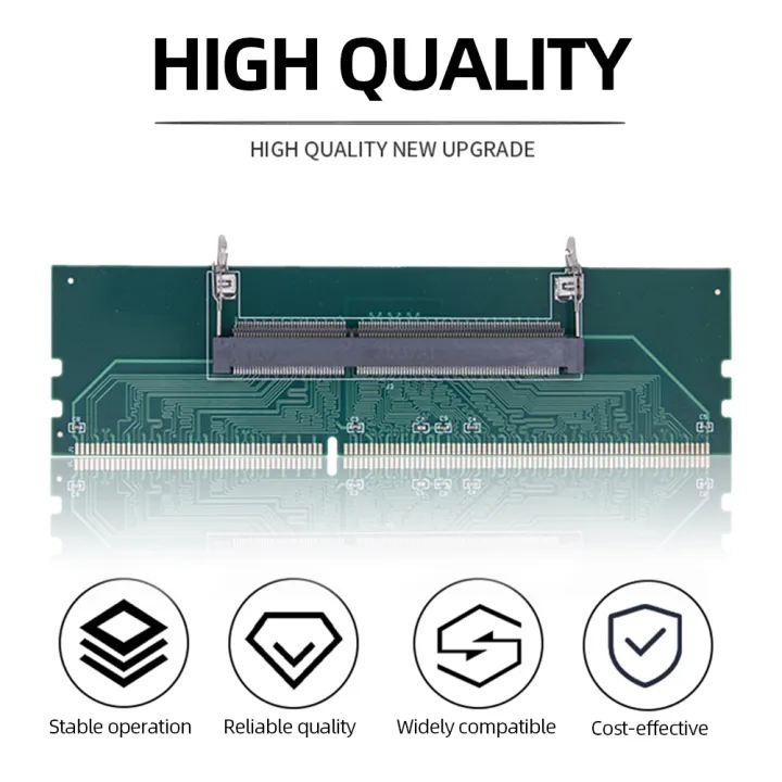 DDR3%20DDR4%20to%20SO-DIMM%20Adapter%20Connectors%20Laptop%20RAM%20Memory%20DDR3/4/5%20Sodimm%20to%20Dimm%20Riser%20240pin%20288pin%20DIMM%20Card%20for%20Desktop%20-%20Image%204