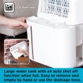 BLACK+DECKER Extra Large High Performance 20 Litre Dehumidifier, 4-in-1 Functionality, 24 Hour Timer, LED Touch Screen Display, 6.5 Litre Water Tank, in White. 