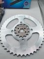 Mimmo brand chain sprocket set for yamaha ybr 125 cc chinese imported. 