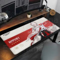 Gaming Mousepad Wuthering Waves Hiyuki Computer offices keyboard Mouse Pad Anime overlock  400x900mm HD Printing Desk Mat. 