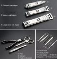 Stainless Steel Professional 12Pcs Tools Set Nail Clippers, Nail Scissors Grooming Kits, Nail Tools.
