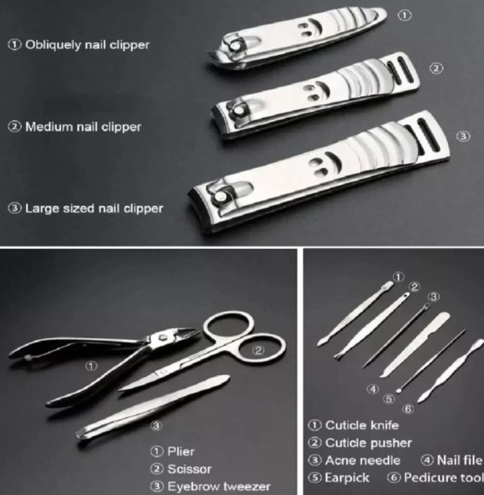 Stainless%20Steel%20Professional%2012Pcs%20Tools%20Set%20Nail%20Clippers,%20Nail%20Scissors%20Grooming%20Kits,%20Nail%20Tools%20-%20Image%203