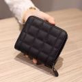 Mini Women's Short Zipper Zero Wallet Soft Leather Bag Anti-theft Feature Simple Classic Printed Cartoon Geometric Letter.